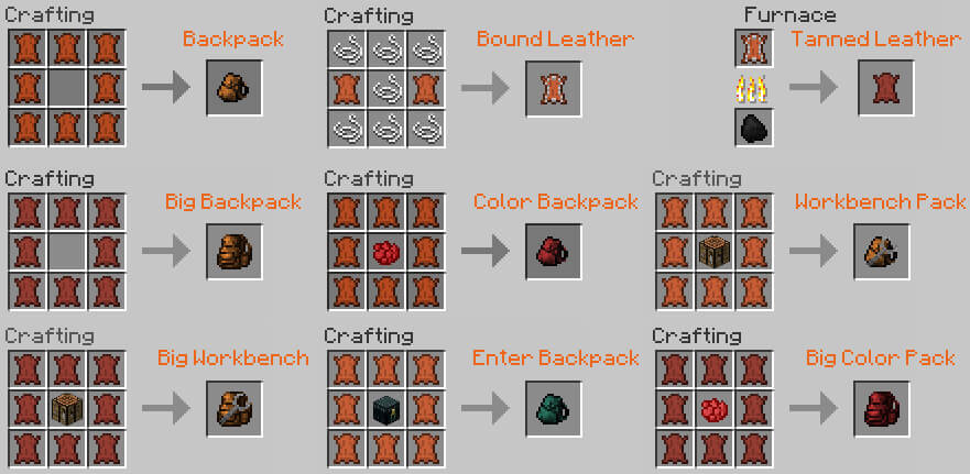 Backpacks Mod Image 2